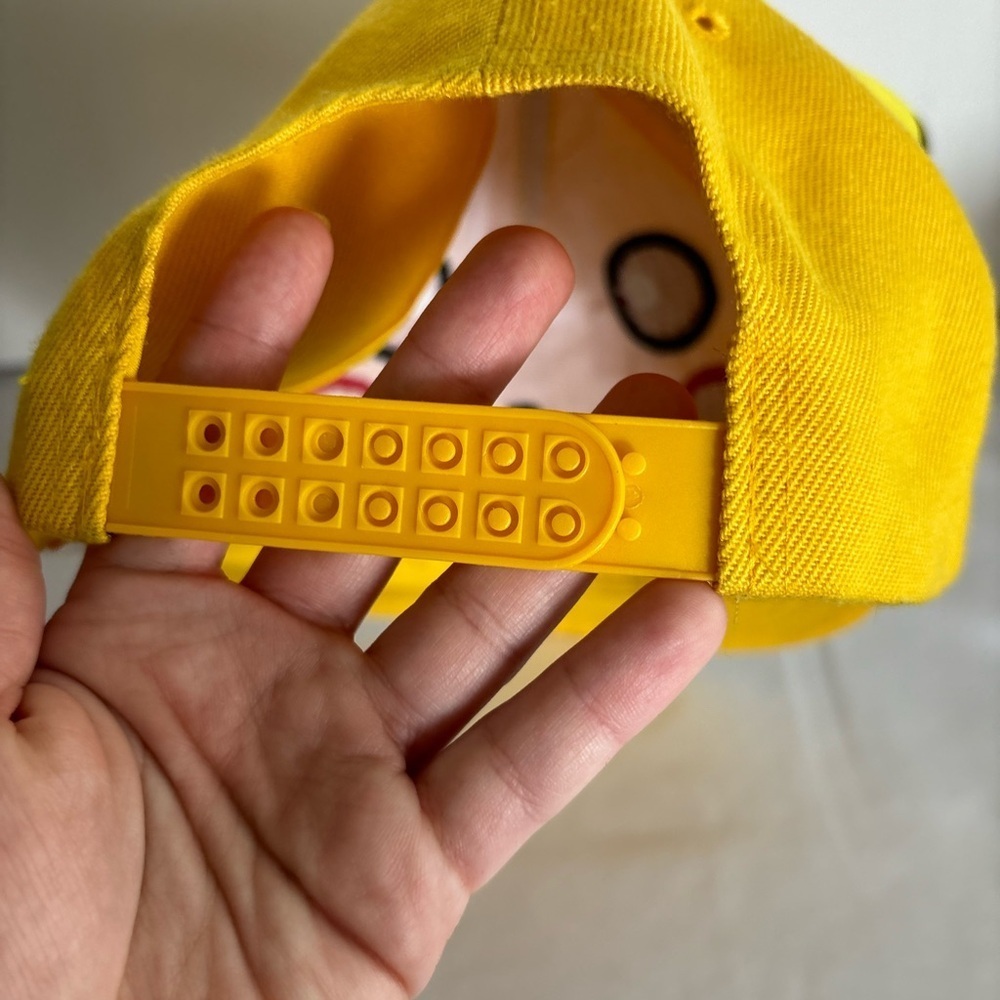Pikachu Pokemon yellow men's snap back hat - Picture 6 of 6